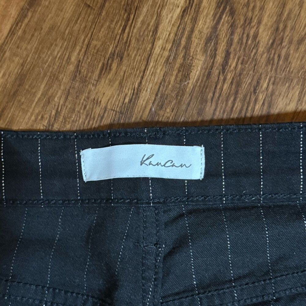 KanCan Women’s Pants Size 9 Black Pinstripe KC7086GBS - Picture 3 of 6